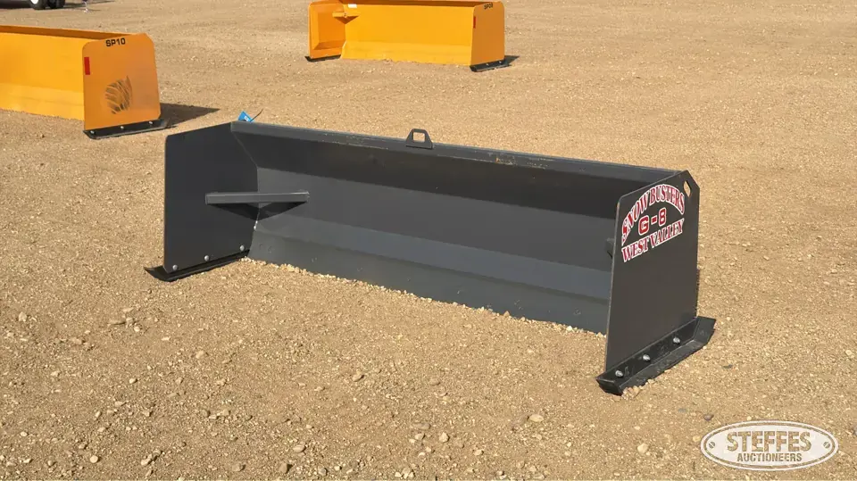 2026 Industrias America G-8 Skid Steer Snow Pushers and Snowblower