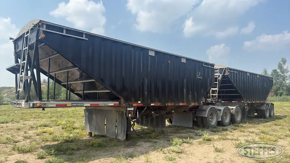 2015 Lode King Super B Hopper Bottom Trailer