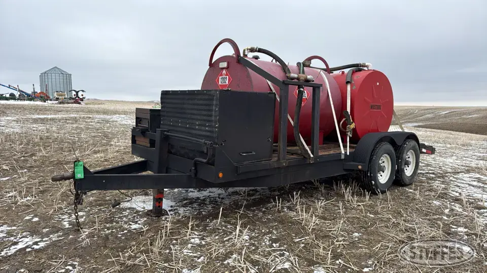 2008 Tandem axle fuel trailer Fuel-Lube Trailer
