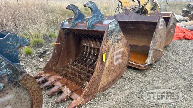WBM excavator skeleton bucket