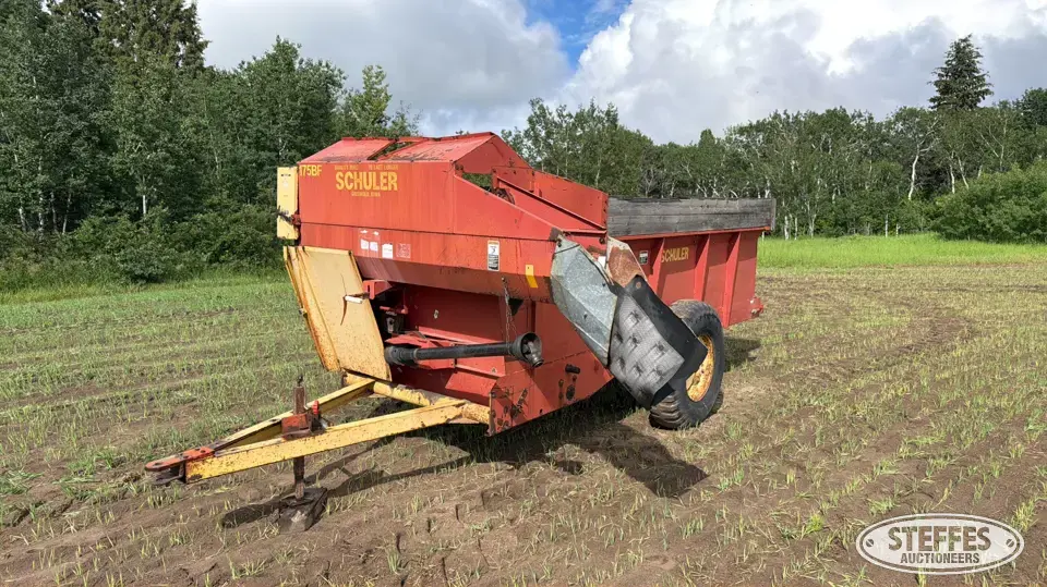 Schuler Mfg. 175BF Forage Processing