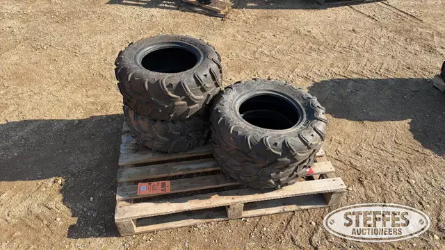 (4) Maxxis Zilla ATV tires