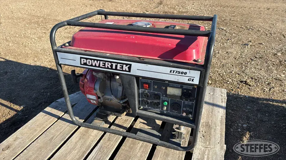 Powertek ET7500 CL Generators Less Than 10 kW