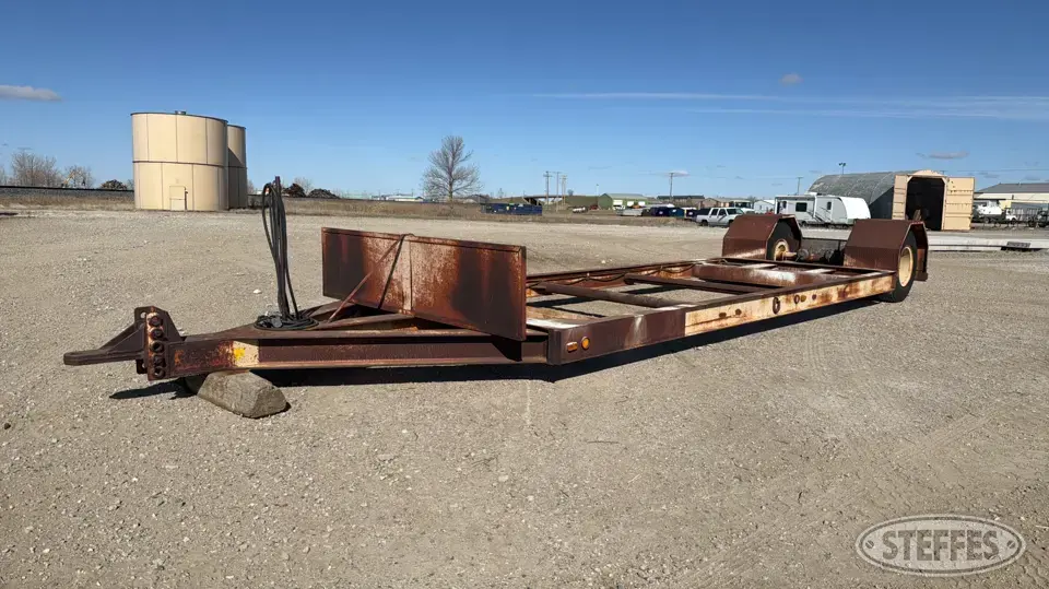 1984 Shop-built tank moving trailer Specialty Trailer