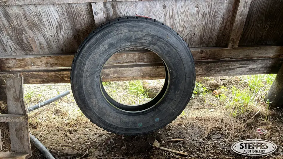 (1) Bridgestone 11R24.5 tire Truck Tire