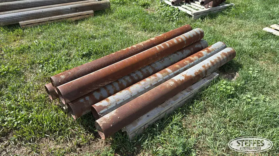 (7) Grain cleaner tubes