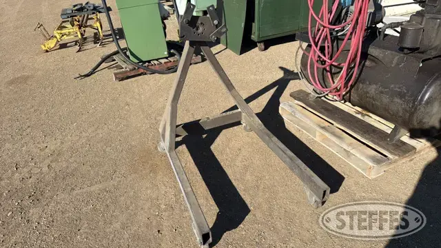Shop-built engine stand