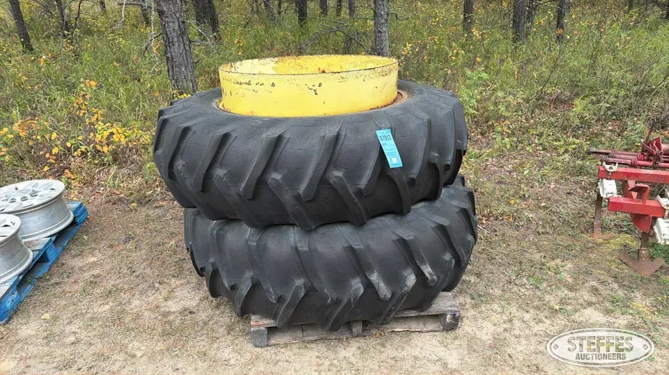 (2) Firestone 18.4-38 tires Tractor-Implement Tire