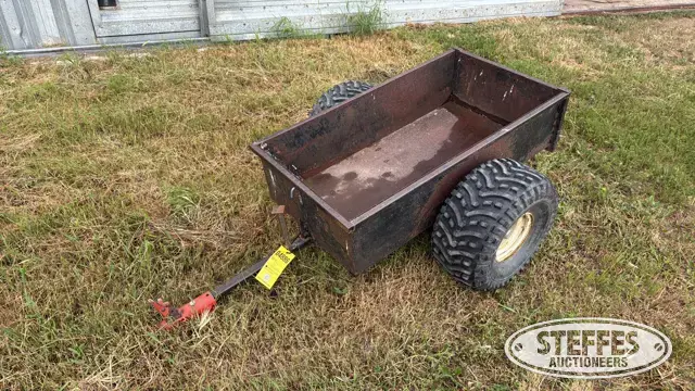 Shop-built single axle dump trailer