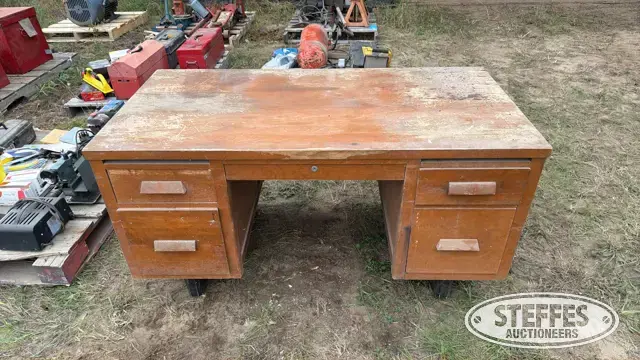 Wood desk