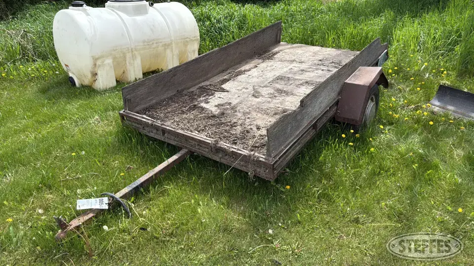 Shop-built Utility Trailer