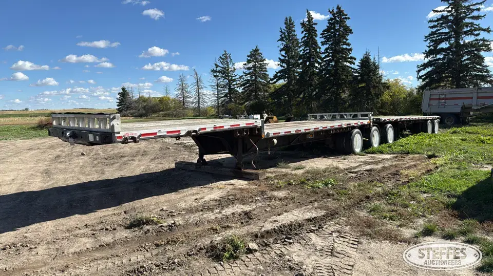 2000 Temisko Super B Step Deck Trailer