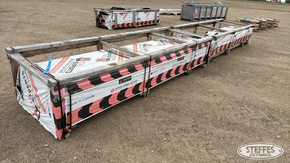(116) Tin Sheets Construction Support Item