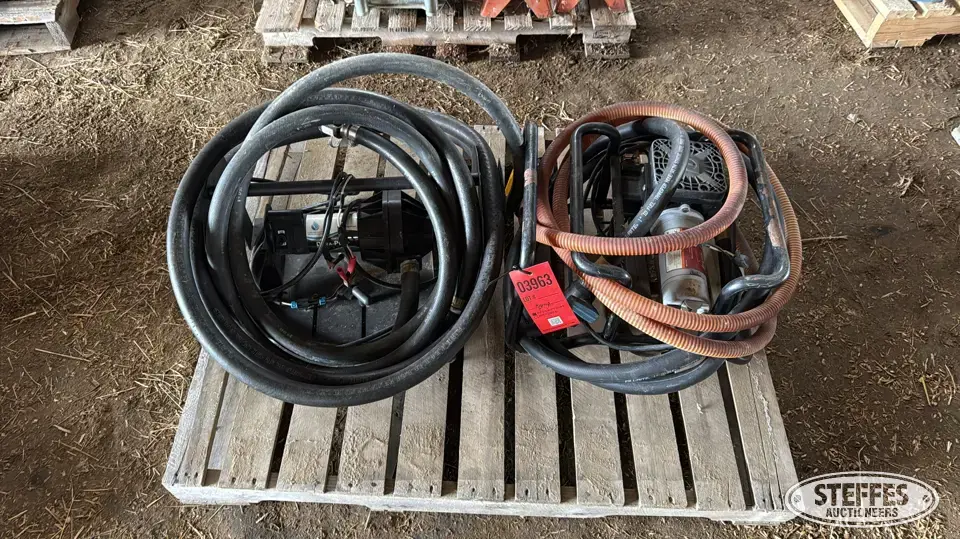 (2) Transfer pumps Farm Support Item