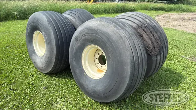 (4) Armstrong 21.5L-16.1SL tires