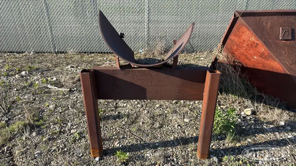 Shop-built unload chute Construction Support Item