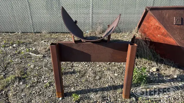 Shop-built unload chute
