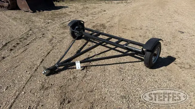 Shop-built car dolly