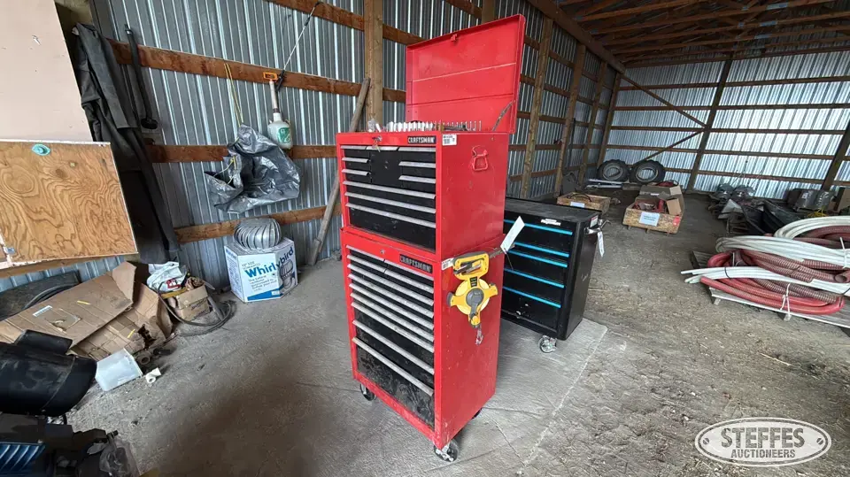 Craftsman toolbox Storage and Bench