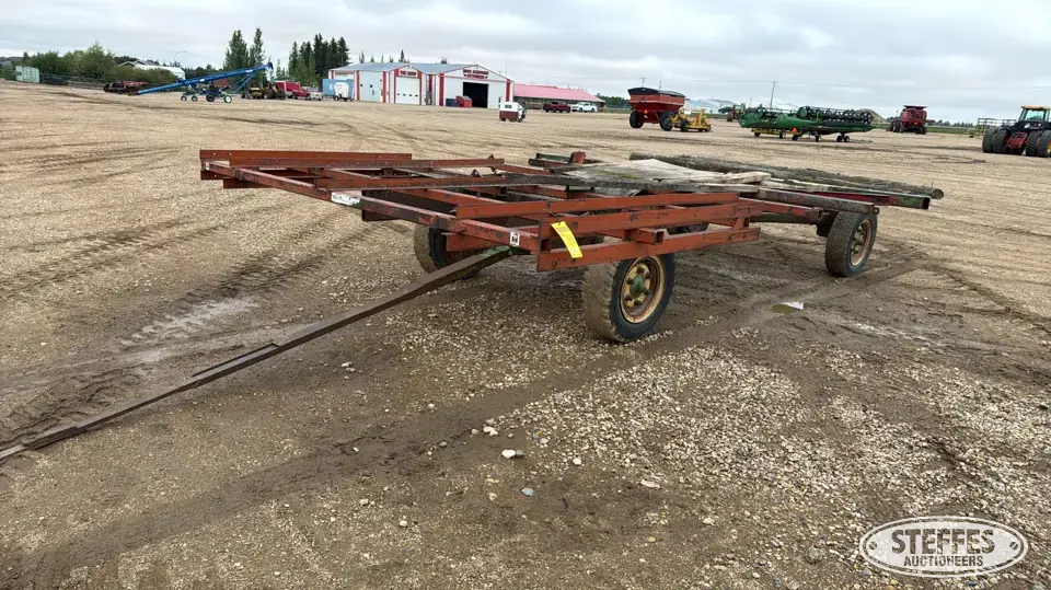 Shop-built bale trailer Bale Transportation