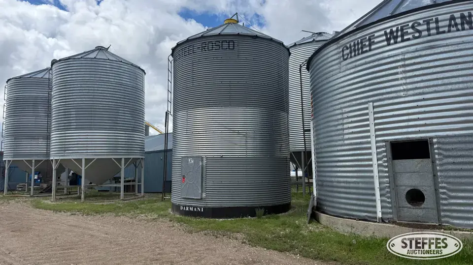 Westeel-Rosco grain bin