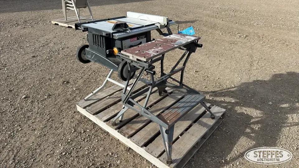 Table saw & Workmate General Tools and Shop Supply