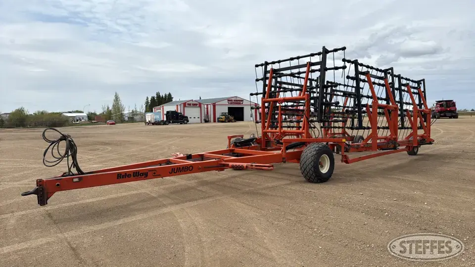 1998 Rite-Way Jumbo 8000 Harrow