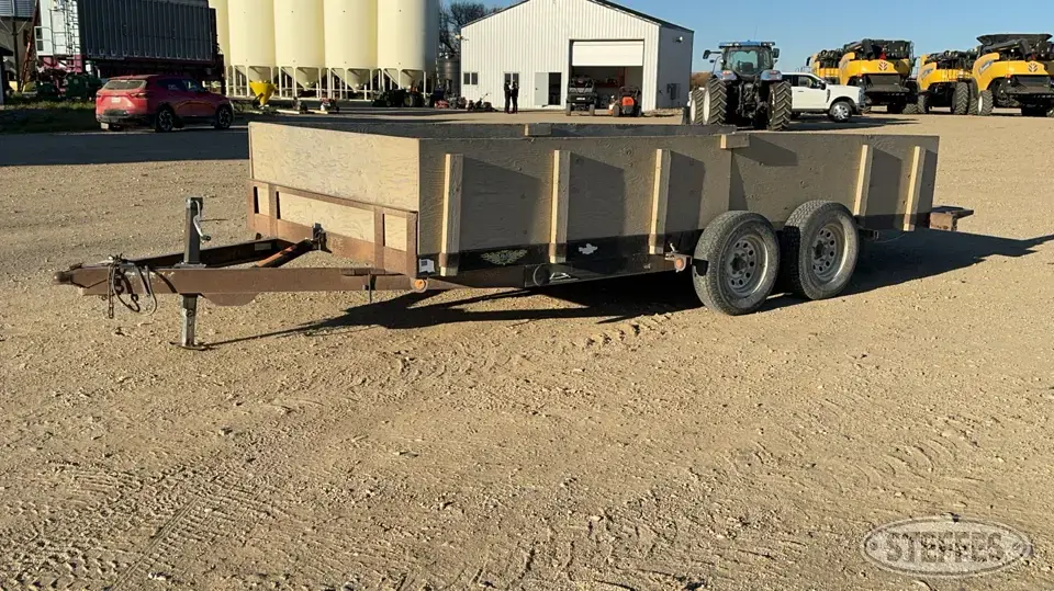 2008 H&H Trailers FD-306REVA Flatbed Trailer