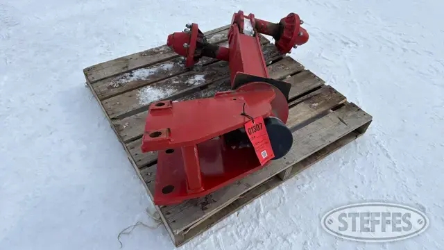 Bourgault spindle walking axle