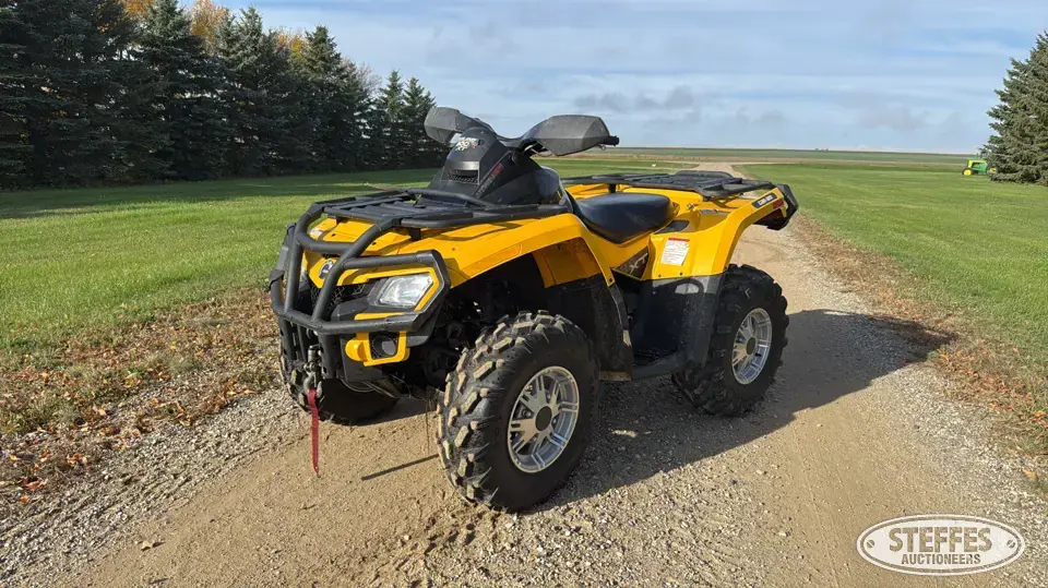 2009 Can-am Outlander 800R XT ATV