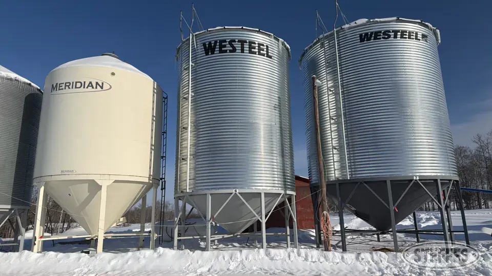 Westeel hopper bin