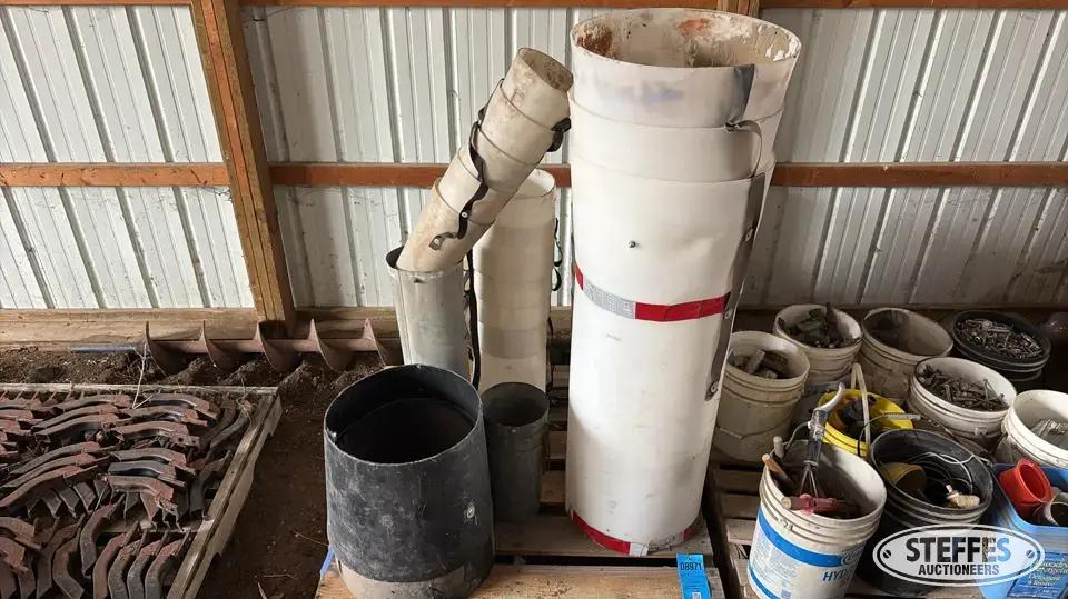 (6) Auger down spouts Ag Equipment Part
