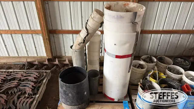 (6) Auger down spouts