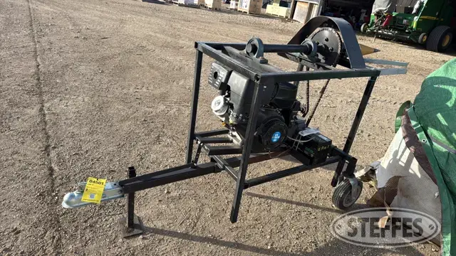 Shop-built log splitter