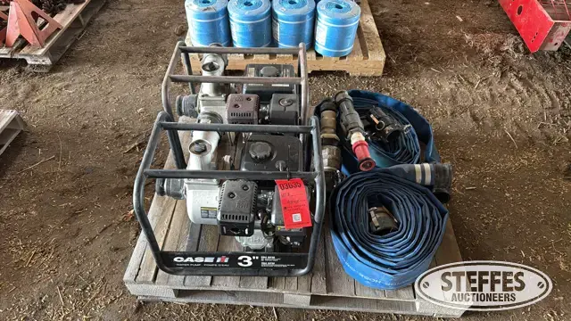 (2) Case IH water pumps