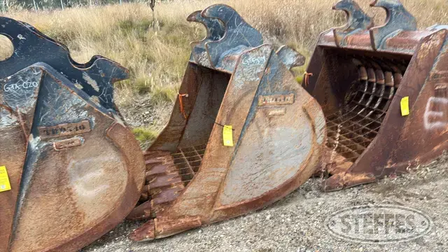 WBM excavator skeleton bucket