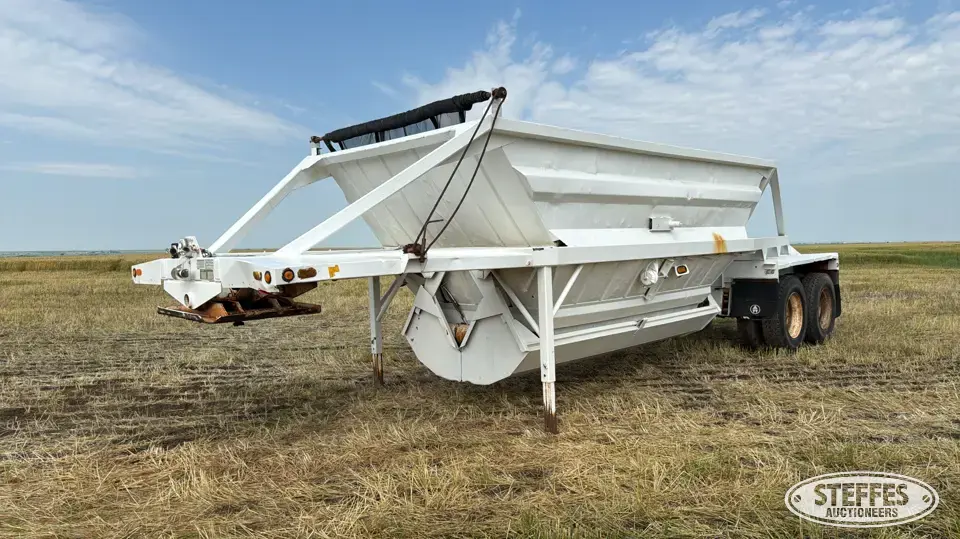 1997 Arnes TDM Hopper Belly Dump Trailer