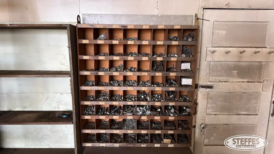Bolt bin Storage and Bench