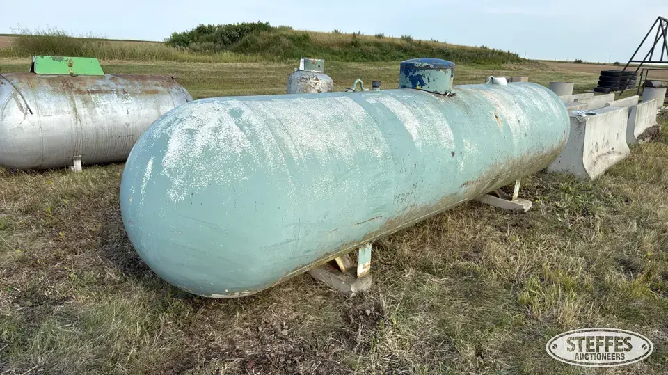 1965 John Wood Company 1,000 gal. LP tank