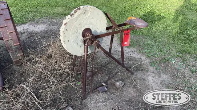 Antique axe sharpener