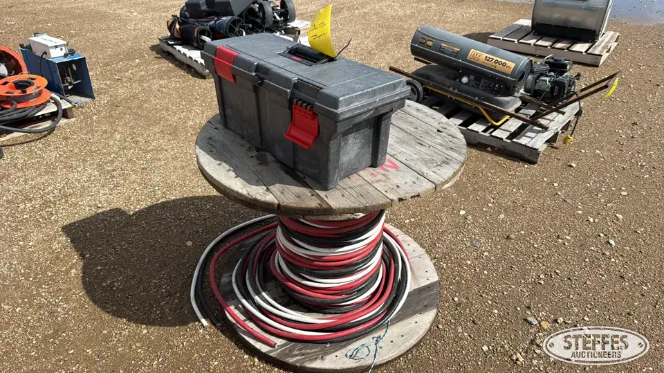 Partial spool of electrical wire Personal Property