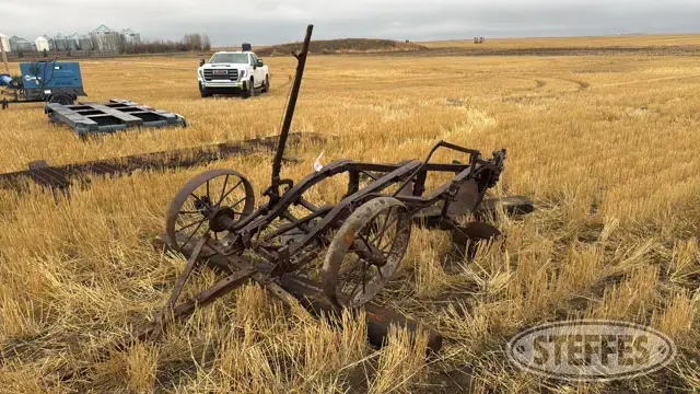Case antique plow
