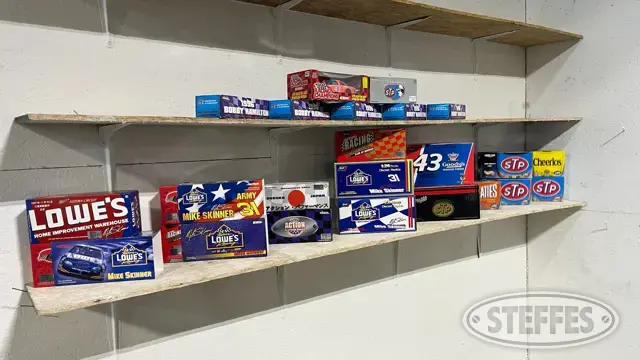 (23) Diecast collectible race cars
