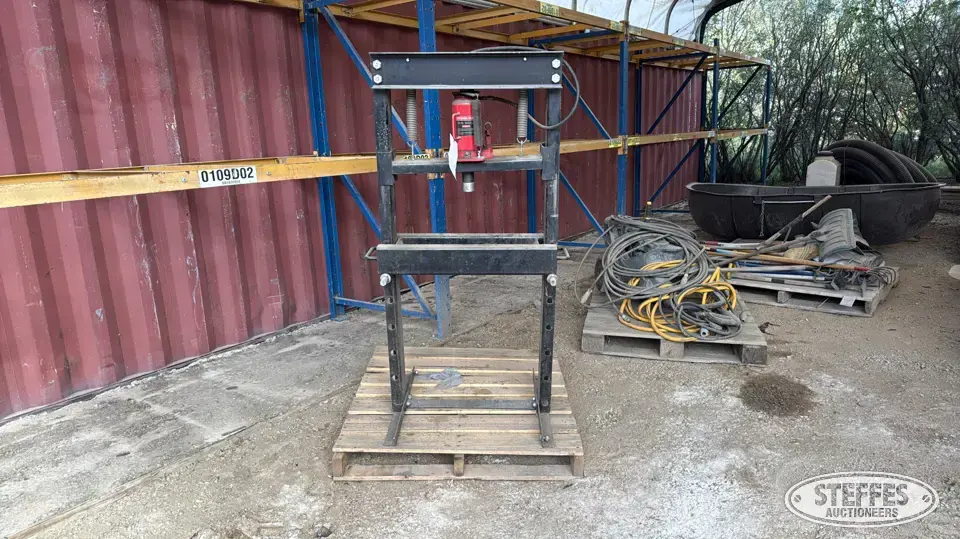 Hyd. shop press General Tools and Shop Supply