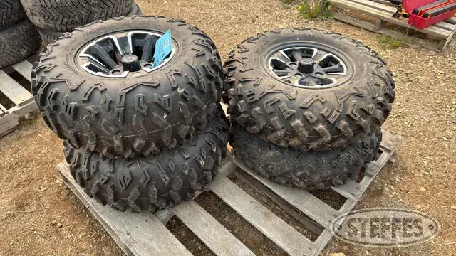 (4) Maxxis UTV tires