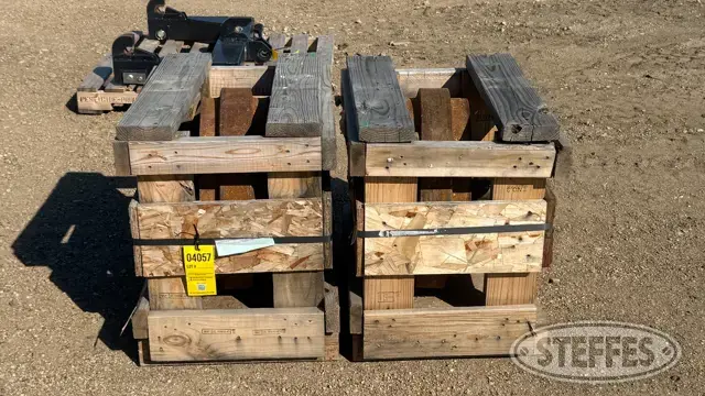 (2) CAT D6T idlers