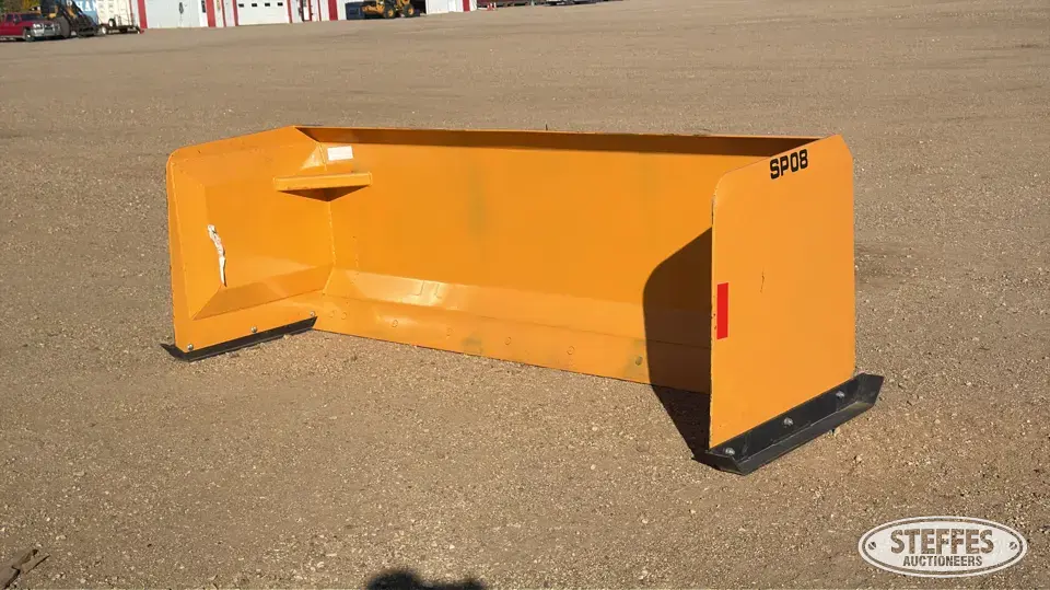 2026 Industrias America SP08 Skid Steer Snow Pushers and Snowblower