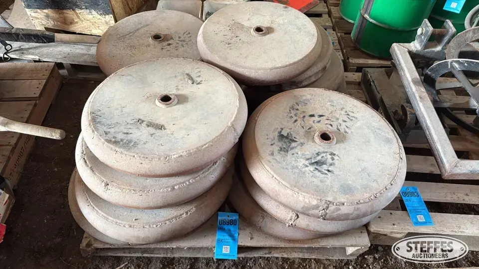 (14) Steel packer wheels Ag Equipment Part