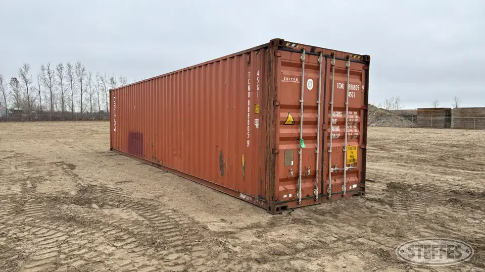 2010 Triton HC40 Shipping Container