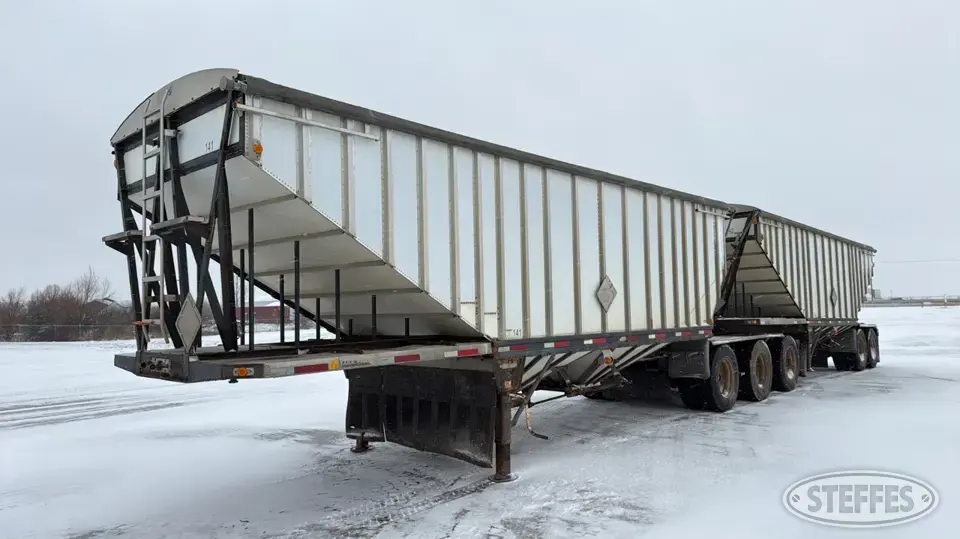 2002 Lode King Super B Hopper Bottom Trailer